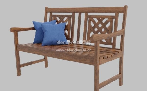 木质长沙发椅子