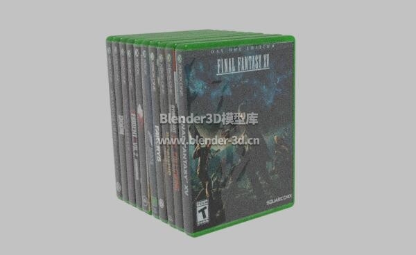 几盒Xbox one游戏光盘盒