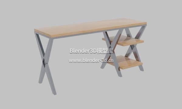 木质多层桌子