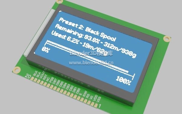 128x64液晶LCD显示屏