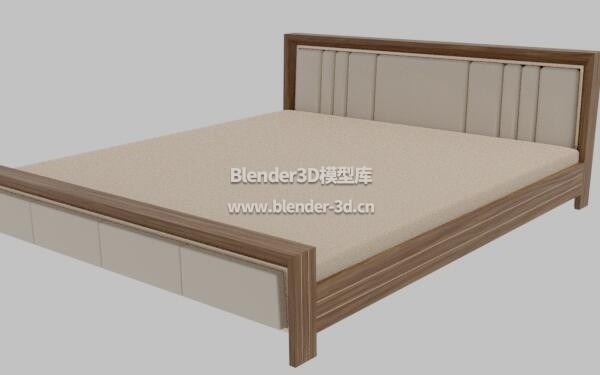双人床床铺框架