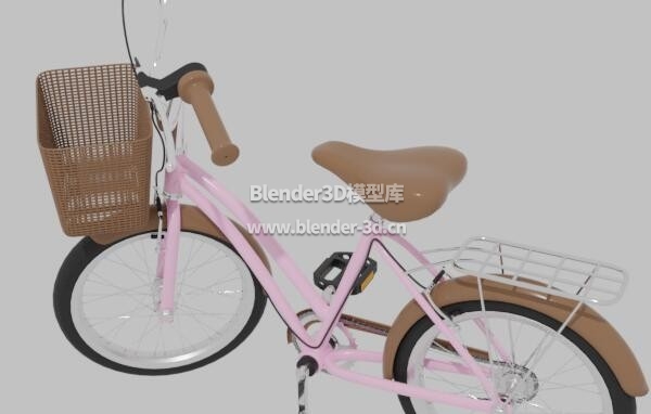 rig粉色自行车