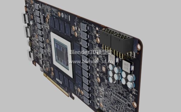 AMD Radeon RX 7900 XTX显卡pcb电路板