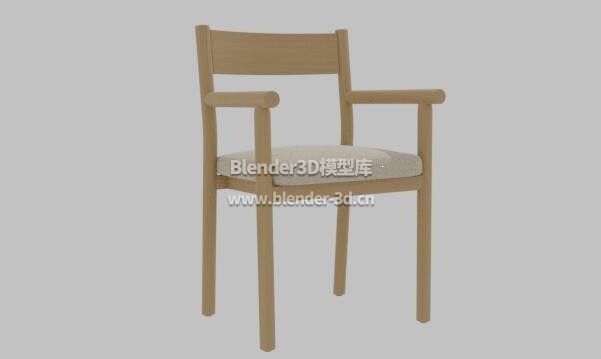 实木Porto椅子餐椅
