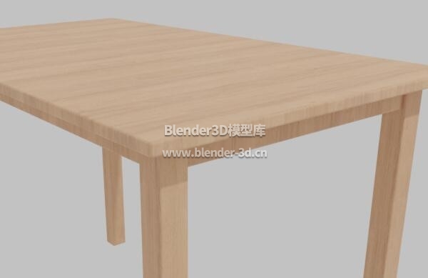 极简实木桌子