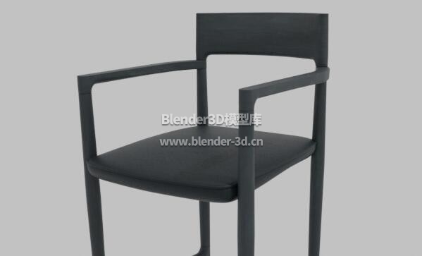 黑色Sweepy椅子