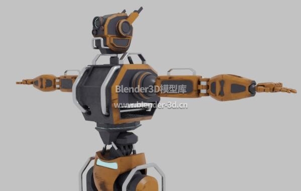 rig橙色机器人
