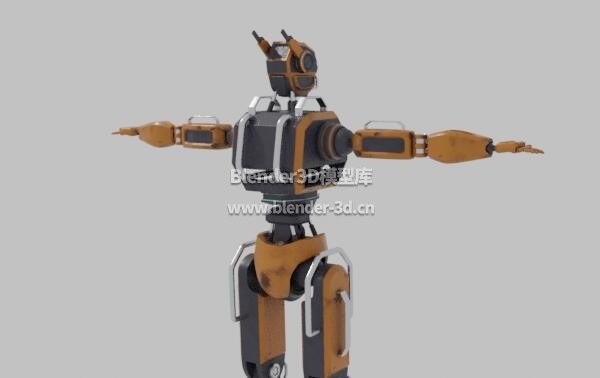 rig橙色机器人