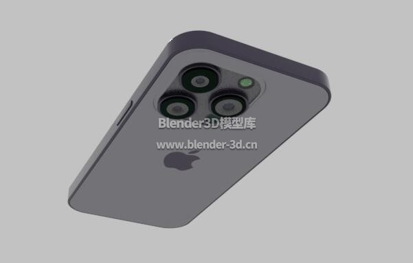深紫色苹果Iphone 14 Pro手机电话
